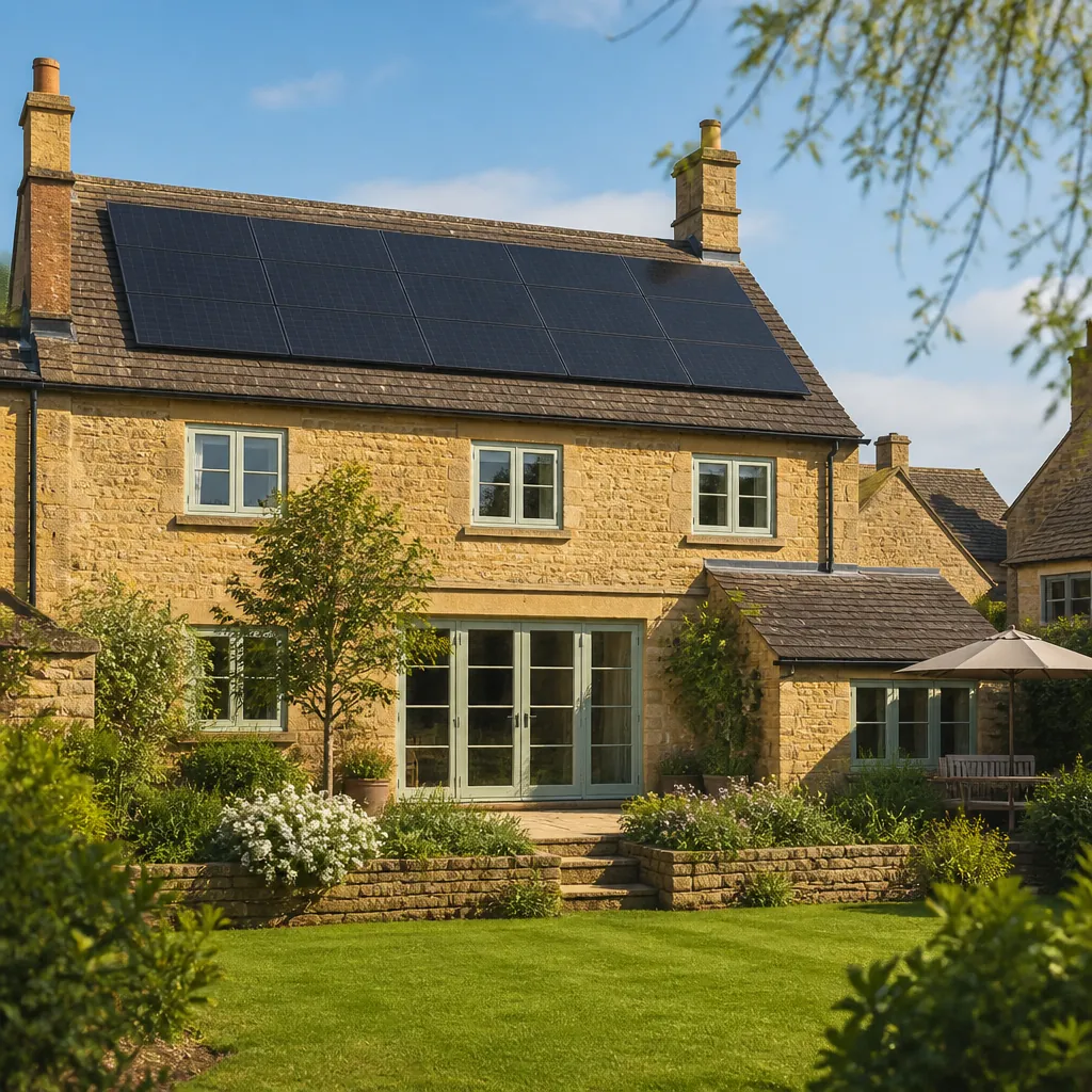 Solar Panel Installation in Brackley by AmpWell